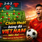 Phân tích chiến thuật bóng đá Việt Nam hiện đại qua các trận đấu đỉnh cao